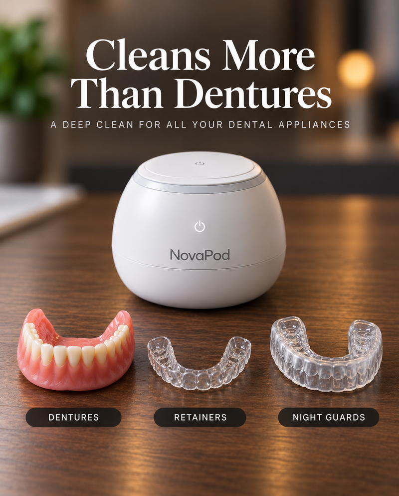 NovaPod™ Denture Cleaner