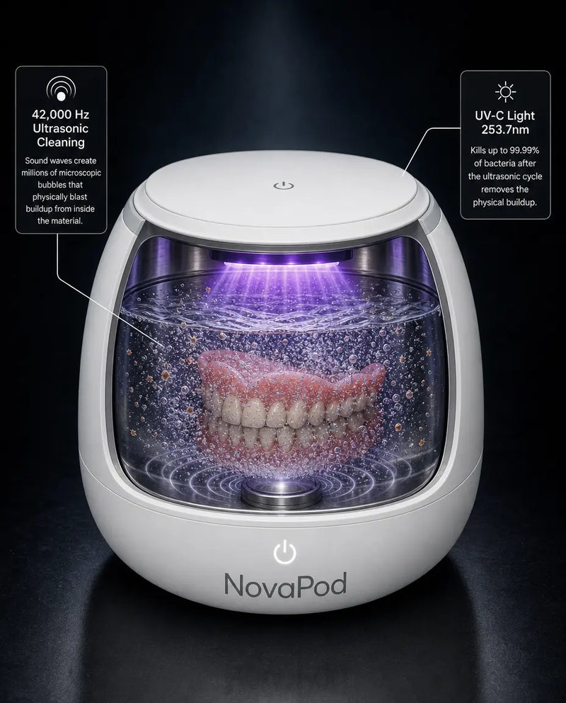 NovaPod™ Denture Cleaner